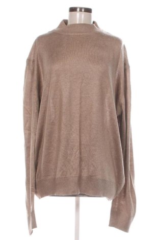 Pulover de femei Unbranded, Mărime 3XL, Culoare Bej, Preț 94,48 Lei, #137631593