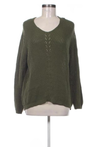 Дамски пуловер Ever.me by Takko Fashion, Размер L, Цвят Зелен, Цена 10,86 €, #137642482