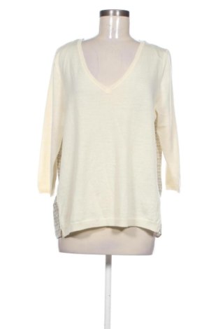 Damenpullover Tommy Hilfiger, Größe L, Farbe Ecru, Preis 66,00 €, #137651367