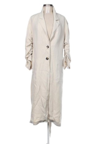 Дамски шлифер Zara, Размер M, Цвят Екрю, Цена 27,00 €, #137653535