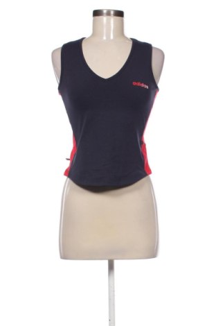 Дамски спортен топ Adidas, Размер S, Цвят Син, Цена 19,00 €, #137609189