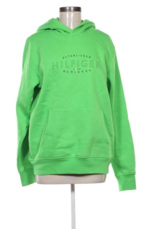 Дамски суитшърт Tommy Hilfiger, Размер M, Цвят Зелен, Цена 42,00 €, #137617162