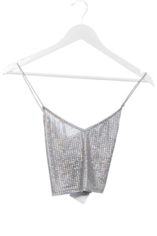 Top de femei SHEIN, Mărime XS, Culoare Argintiu, Preț 58,00 Lei, #137597004