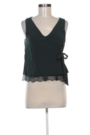 Top de femei Zara, Mărime S, Culoare Verde, Preț 74,00 Lei, #137600373