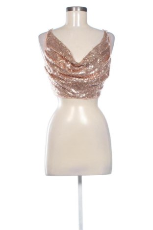 Дамски топ SHEIN, Размер S, Цвят Златист, Цена 12,27 €, #137602780