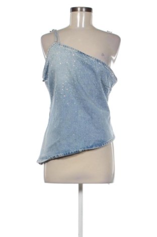 Top de femei Pull&Bear, Mărime L, Culoare Albastru, Preț 145,29 Lei, #137604221