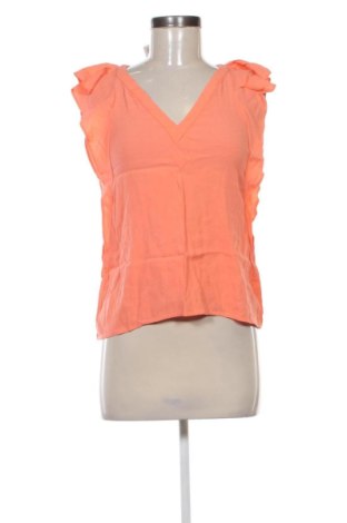 Damski top H&M, Rozmiar S, Kolor Pomarańczowy, Cena 55,04 zł, #137619453