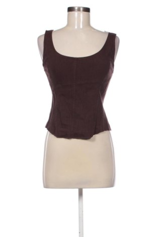 Дамски топ Massimo Dutti, Размер S, Цвят Кафяв, Цена 26,00 €, #137624124