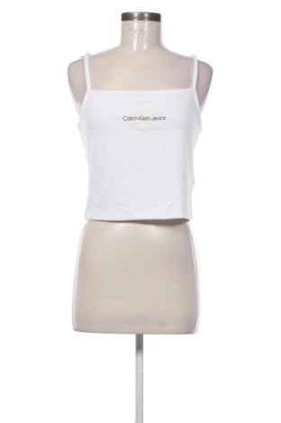 Damentop Calvin Klein Jeans, Größe L, Farbe Weiß, Preis 27,00 €, #137625081