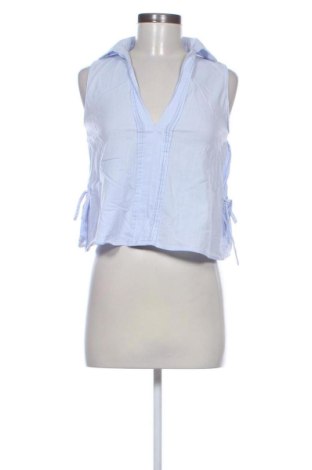 Дамски топ Zara, Размер XS, Цвят Син, Цена 13,00 €, #137627650
