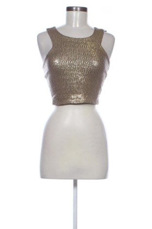 Дамски топ Forever 21, Размер S, Цвят Златист, Цена 6,00 €, #137633438