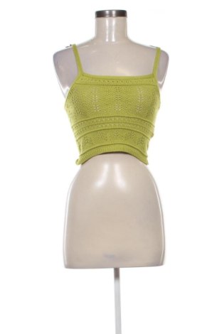 Top de femei Bershka, Mărime S, Culoare Verde, Preț 55,79 Lei, #137635723