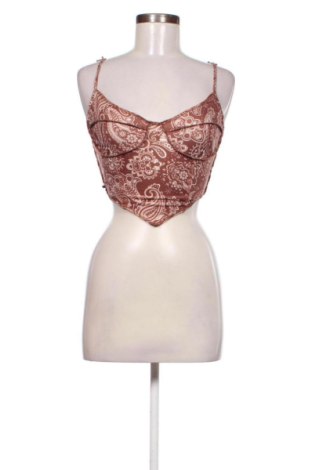 Дамски топ SHEIN, Размер XS, Цвят Кафяв, Цена 17,72 €, #137611908