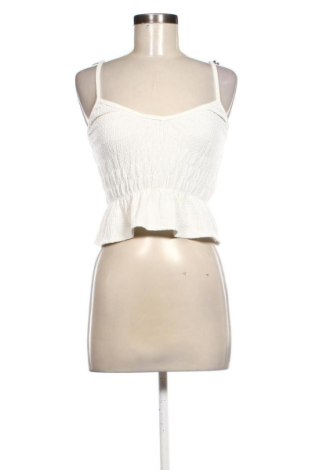 Damentop Bershka, Größe S, Farbe Weiß, Preis € 13,00, #137621770