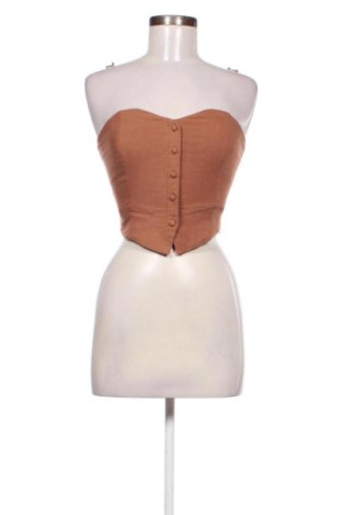 Damentop Unbranded, Größe XXS, Farbe Braun, Preis € 14,00, #137625418