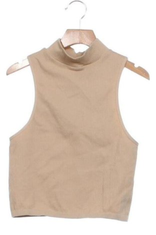 Top de femei Zara, Mărime XS, Culoare Bej, Preț 79,00 Lei, #137561979