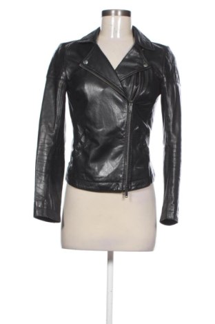 Damen Lederjacke Calvin Klein Jeans, Größe XS, Farbe Schwarz, Preis € 92,00, #137602578
