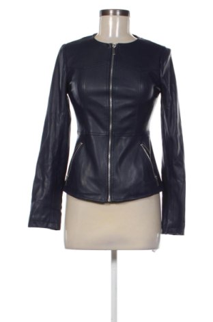 Dámská kožená bunda  Zara, Velikost XS, Barva Modrá, Cena  615,00 Kč, #137608543