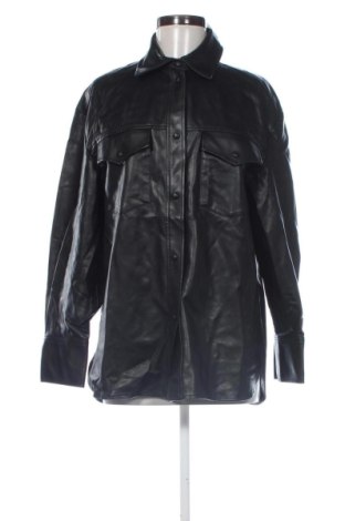 Geacă de piele pentru femei Mango, Mărime M, Culoare Negru, Preț 136,48 Lei, #137626478