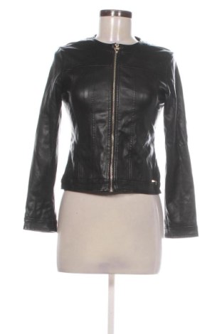 Дамско кожено яке Guess, Размер L, Цвят Черен, Цена 58,34 €, #137626835