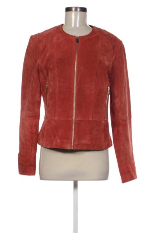 Damen Lederjacke Orsay, Größe L, Farbe Orange, Preis 44,01 €, #137654343