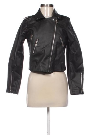 Дамско кожено яке Unbranded, Размер S, Цвят Черен, Цена 24,00 €, #137659549