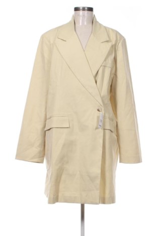 Damski płaszcz Boohoo, Rozmiar XXL, Kolor ecru, Cena 114,31 zł, #137635258