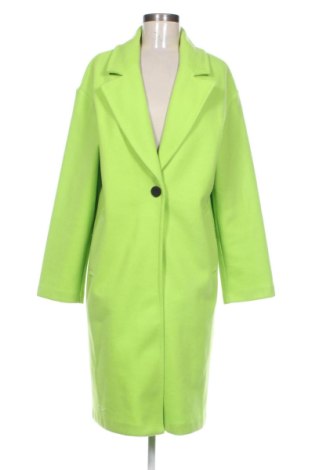 Damski płaszcz Bershka, Rozmiar L, Kolor Zielony, Cena 150,12 zł, #137649942