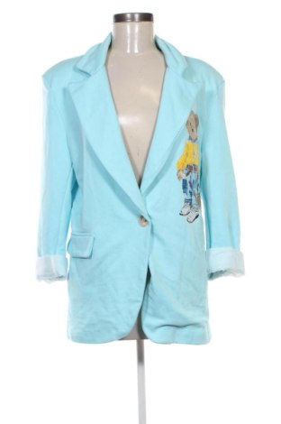 Sacou de femei Zara, Mărime M, Culoare Albastru, Preț 99,00 Lei, #137600479