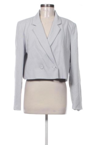 Sacou de femei Stradivarius, Mărime XL, Culoare Gri, Preț 84,31 Lei, #137609953