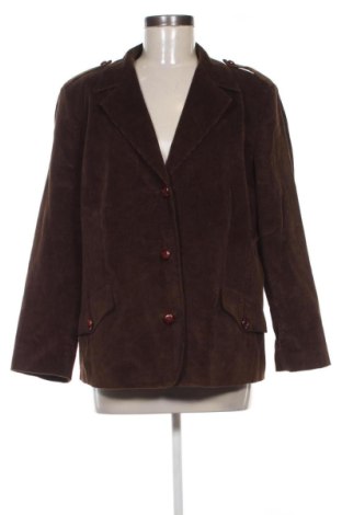 Damen Blazer Marina Sport by Marina Rinaldi, Größe XXL, Farbe Braun, Preis 89,00 €, #137613621