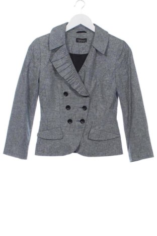 Damen Blazer Topshop, Größe XS, Farbe Grau, Preis 46,00 €, #137628237