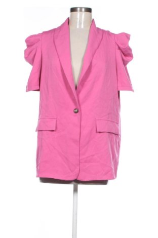 Sacou de femei SHEIN, Mărime L, Culoare Roz, Preț 82,22 Lei, #137636101
