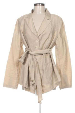 Sacou de femei Unbranded, Mărime XXL, Culoare Bej, Preț 104,98 Lei, #137642998