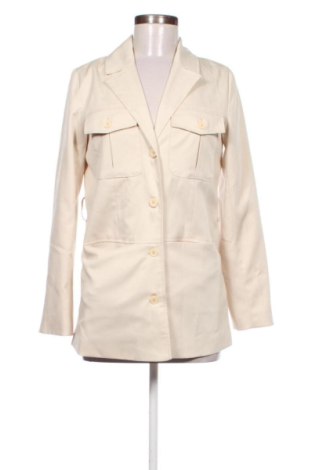 Sacou de femei Sinsay, Mărime S, Culoare Ecru, Preț 77,00 Lei, #137652545
