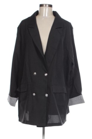 Damen Blazer SHEIN, Größe 4XL, Farbe Schwarz, Preis € 22,86, #137659798