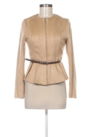 Дамско яке Zara, Размер S, Цвят Бежов, Цена 18,86 €, #137643384