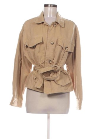 Дамско яке Zara, Размер M, Цвят Бежов, Цена 21,91 €, #137646669