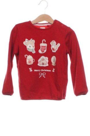 Dziecięca bluzka C&A, Rozmiar 2-3y/ 98-104 cm, Kolor Czerwony, Cena 29,63 zł, #137635761