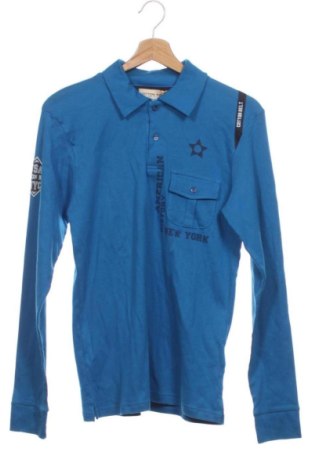 Bluză pentru copii Cotton Belt, Mărime 11-12y/ 152-158 cm, Culoare Albastru, Preț 80,00 Lei, #137620499
