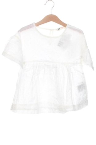 Dziecięca bluzka H&M, Rozmiar 2-3y/ 98-104 cm, Kolor Biały, Cena 29,63 zł, #137546608