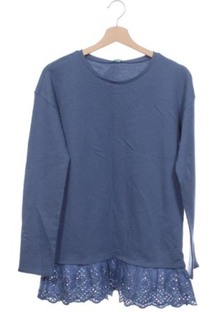 Dziecięca bluzka United Colors Of Benetton, Rozmiar 14-15y/ 168-170 cm, Kolor Niebieski, Cena 29,63 zł, #137619320