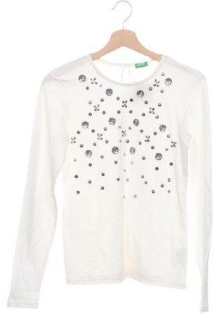 Bluză pentru copii United Colors Of Benetton, Mărime 14-15y/ 168-170 cm, Culoare Alb, Preț 36,74 Lei, #137620058