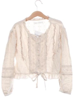 Детска блуза Zara, Размер 10-11y/ 146-152 см, Цвят Екрю, Цена 8,00 €, #137644145