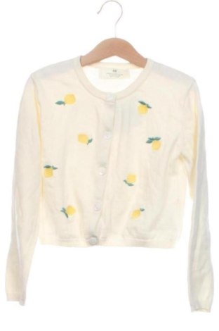 Dětský kardigán H&M, Velikost 6-7y/ 122-128 cm, Barva Krémová, Cena  194,00 Kč, #137610126
