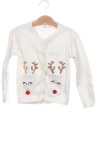 Pulover cu nasturi pentru copii Sinsay, Mărime 3-4y/ 104-110 cm, Culoare Alb, Preț 43,90 Lei, #137609545