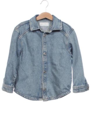 Детска риза Zara, Размер 4-5y/ 110-116 см, Цвят Син, Цена 9,00 €, #137603306