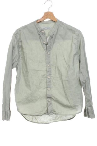 Cămașă pentru copii Zara, Mărime 10-11y/ 146-152 cm, Culoare Verde, Preț 46,00 Lei, #137620594