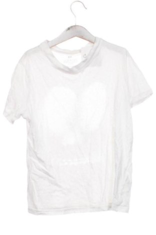 Детска тениска H&M, Размер 8-9y/ 134-140 см, Цвят Бял, Цена 7,00 €, #137650466