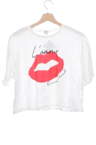 Kinder T-Shirt River Island, Größe 13-14y/ 164-168 cm, Farbe Weiß, Preis 6,00 €, #137642775